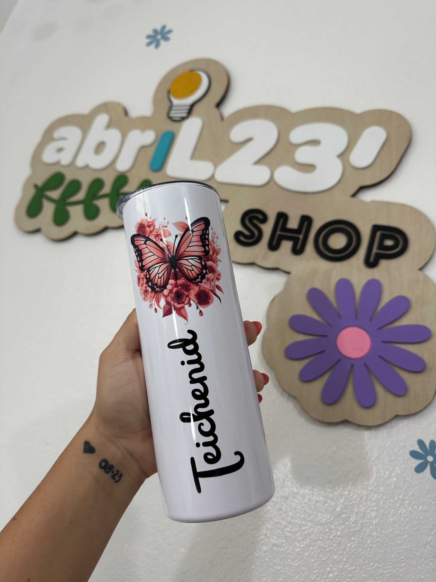 Skinny Tumbler (20 Onzas)